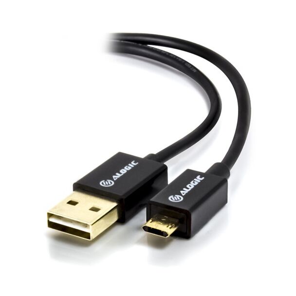 Alogic U2MCAB-02RR EasyPlug 2m Reverseible USB to Reversible Micro USB Charge & Sync Cable