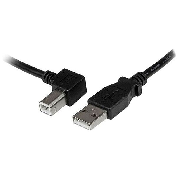 StarTech USBAB1ML 1m USB 2.0 A to Left Angle B Cable M/M