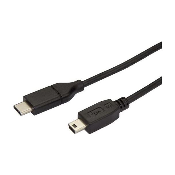 StarTech USB2CMB2M 2m USB C to Mini USB Cable M/M - USB 2.0