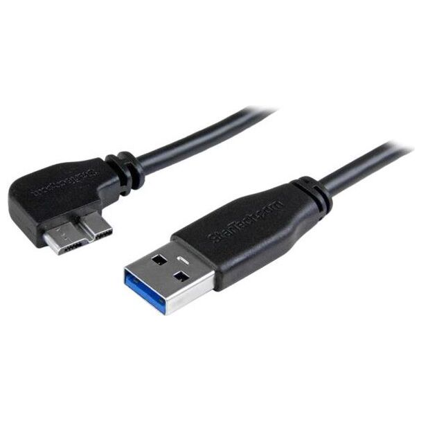 StarTech USB3AU50CMLS 0.5m 20in Slim Micro USB 3.0 Cable - M/M