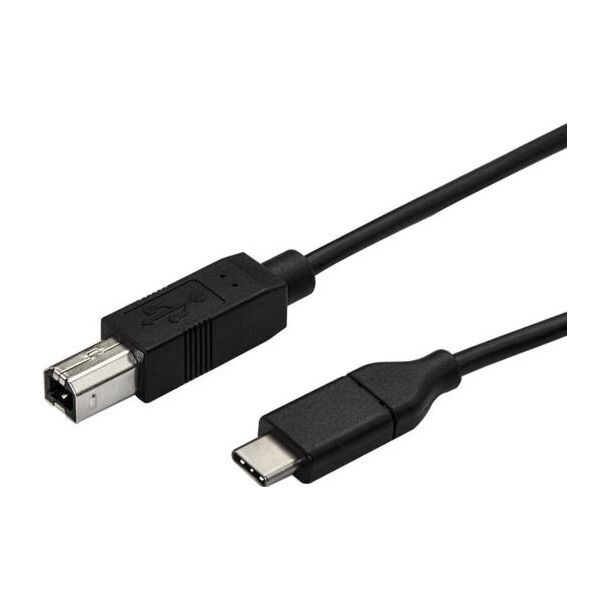 StarTech USB2CB3M 3m 10 ft USB C to USB B Cable - USB 2.0