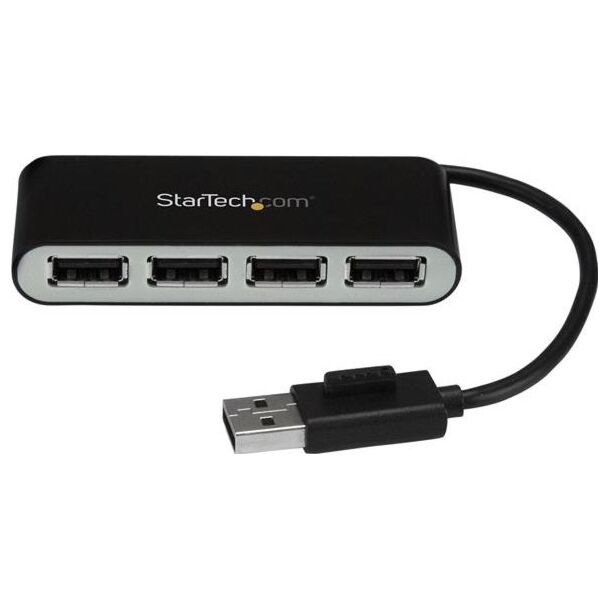 StarTech ST4200MINI2 4 PORT PORTABLE USB 2.0 HUB WITH CABLE