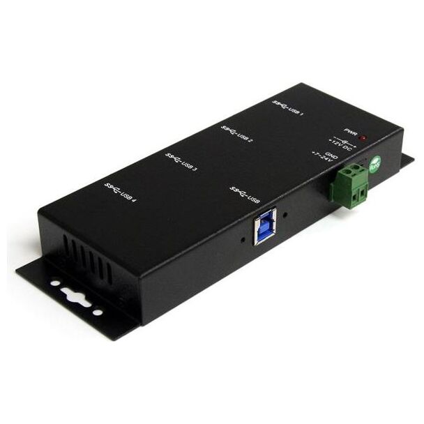 StarTech ST4300USBM Mountable 4 Port Rugged USB 3.0 Hub