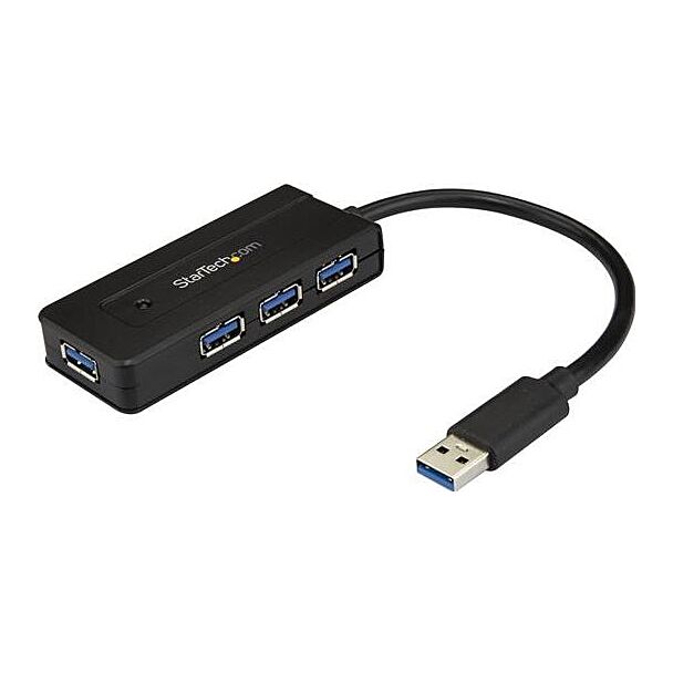 StarTech ST4300MINI 4 Port USB 3.0 Hub with Charge Port