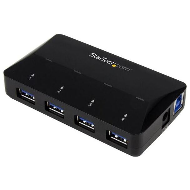 StarTech ST53004U1C 4-Port USB 3.0 Hub plus 2.4A Charge Port