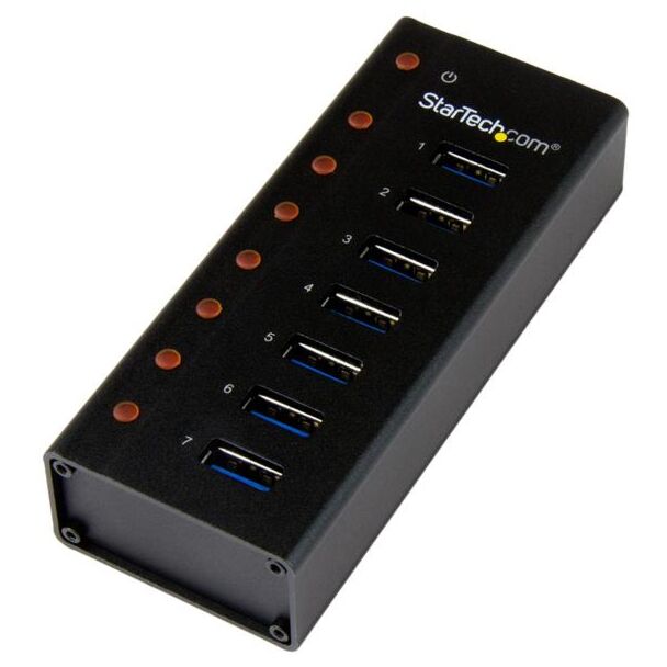 StarTech ST7300U3M 7 Port USB 3.0 Hub - Desktop /Wall-Mount