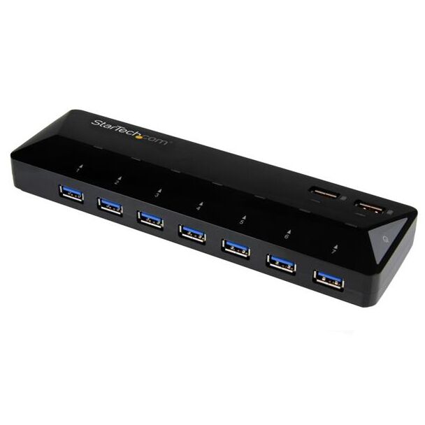 StarTech ST93007U2C 7-PT USB 3.0 HUB + 2X 2.4A CHARGE PORTS