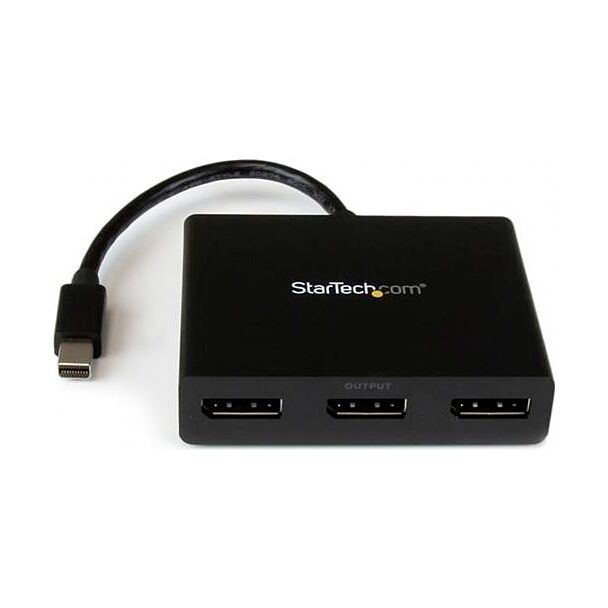 StarTech MSTMDP123DP Triple Head Mini DP 1.2 to 3xDP MST Hub