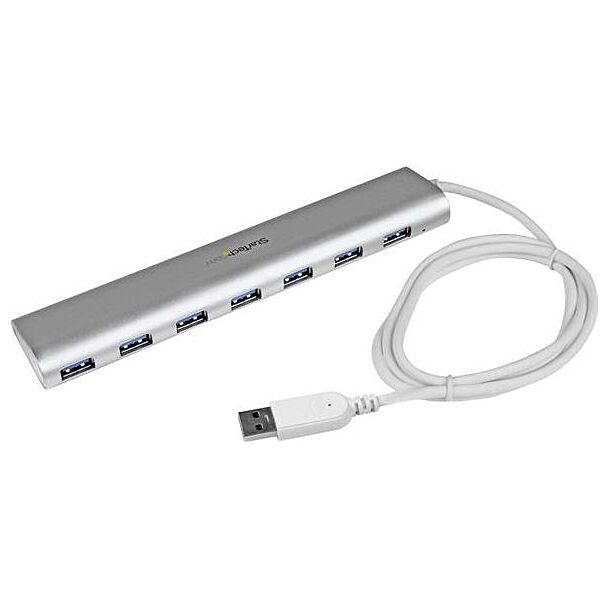 StarTech ST73007UA 7 Port Compact USB 3.0 Hub - Aluminum