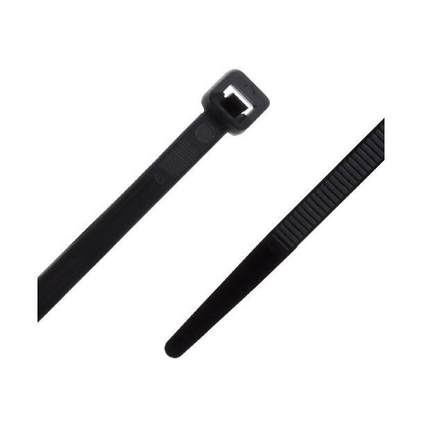 Alogic NC4348BLK Ty-It Nylon Cable Tie Black (UV Rated) 430mm X 4.8mm - (Bag of 100)