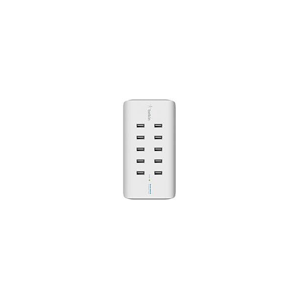 BELKIN B2B139AU 10 PORT USB CHARGER, USB-A(10), 2.4A, 1 YR WITH $5000 CEW