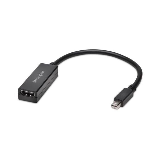 Kensington 33986 Mini Displayport (Male) To HDMI (Female) HD Video Adapter