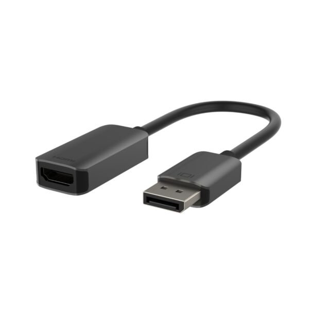 BELKIN AVC011BTSGY-BL DISPLAYPORT TO HDMI ACTIVE ADAPTER