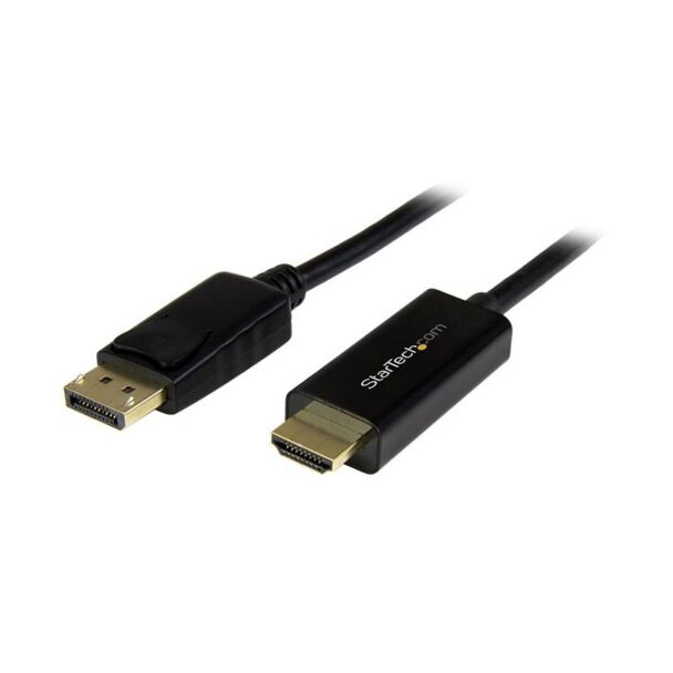 StarTech DP2HDMM1MB 3 ft DisplayPort to HDMI converter cable