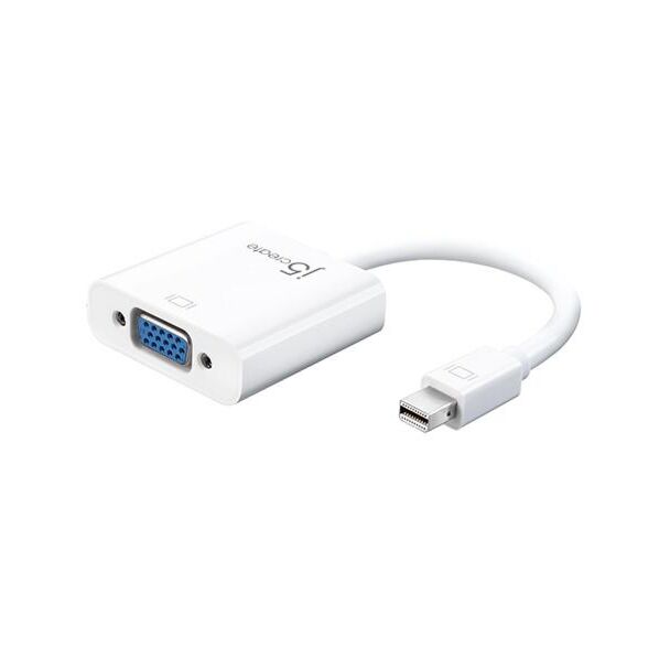 J5create JDA112 Mini DisplayPort to VGA Adapter 