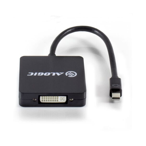 ALOGIC MDP-DPDVIHD-ADP 3-in-1 Mini DisplayPort to DisplayPort HDMI DVI Adapter