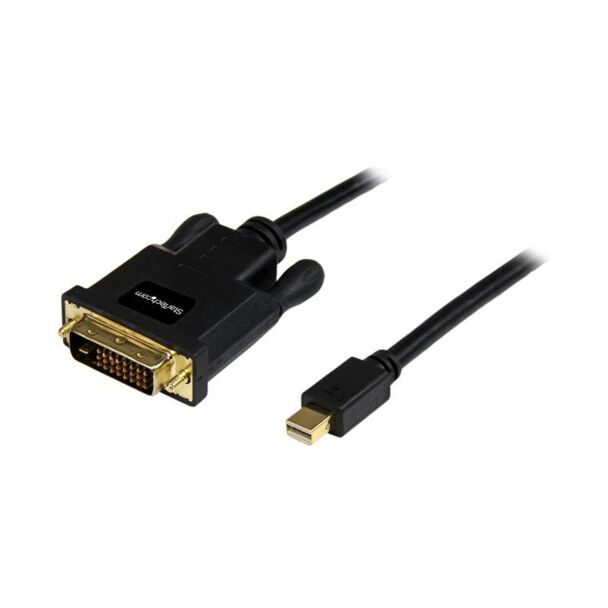 StarTech MDP2DVIMM3B 3ft Mini DisplayPort DP to DVI