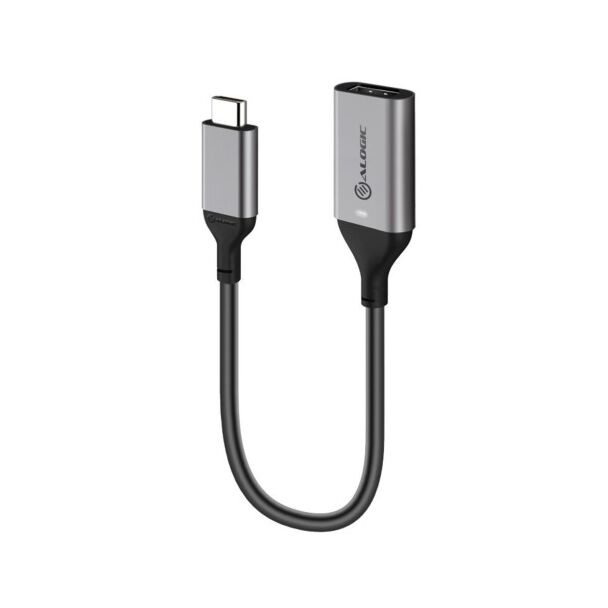 Alogic ULUCDP-ADP 15cm Ultra USB-C (Male) to DP (Female) Adapter - 4K @60Hz