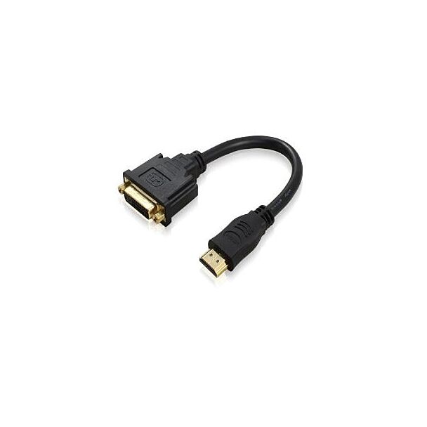 Alogic HDMI-DVI-15MF 15cm HDMI (M) to DVI-D (F) Adapter Cable - M to F