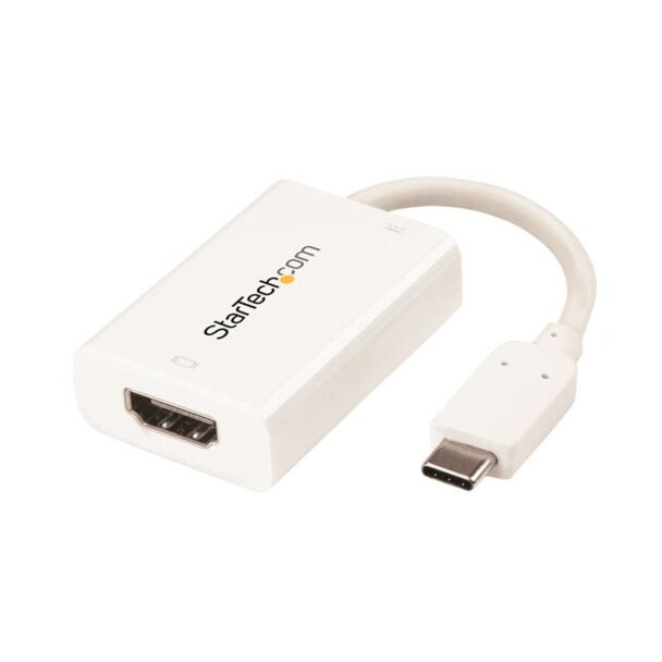 STARTECH CDP2HDUCPW USB-C to HDMI Adapter w/ Power Delivery