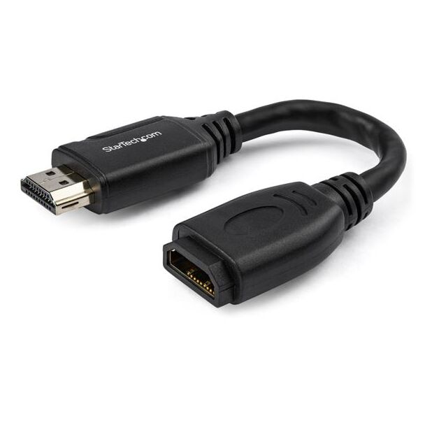 Startech HD2MF6INL Cable HDMI 2.0 Port Saver 15cm (6in)