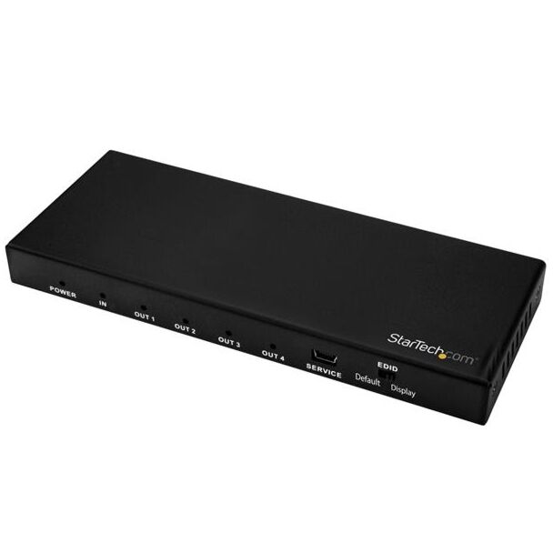 StarTech ST124HD202 HDMI Splitter - 4 Port - 4K 60Hz