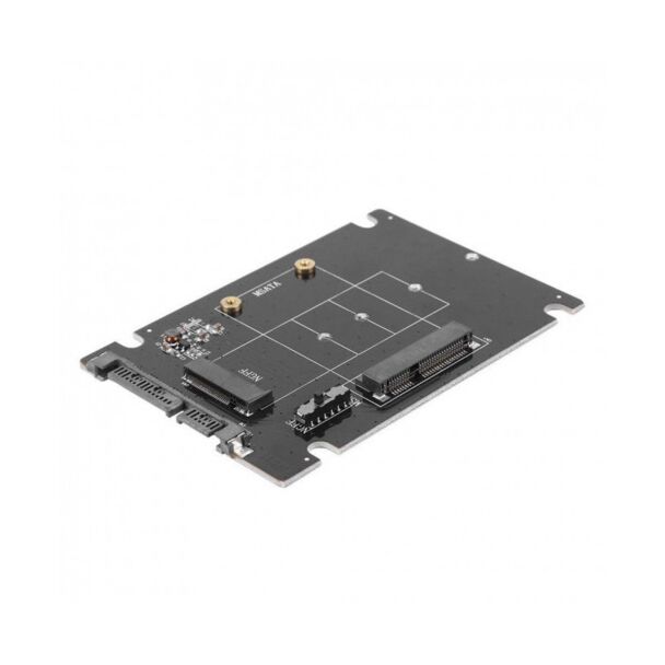 Simplecom SA207 mSATA+M.2 (NGFF) to SATA 2 IN 1 Combo Adapter