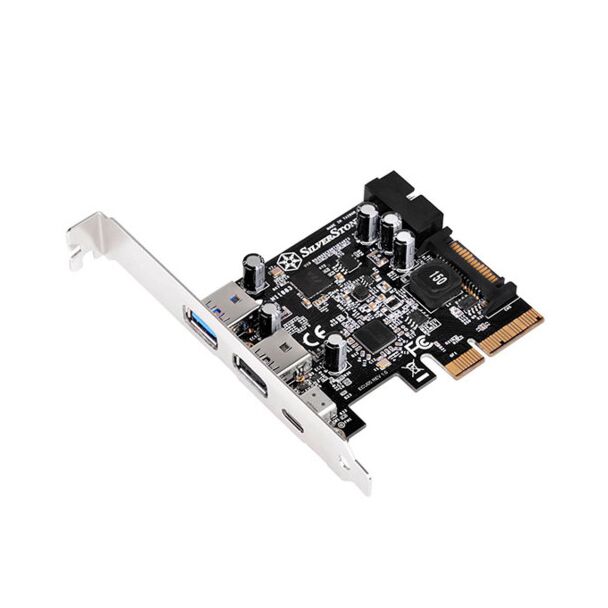 SilverStone ECU05 USB 3.1 PCI-E Controller Card SST-ECU05