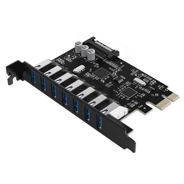 Orico PVU3-7U-V1 7 Port USB 3.0 Dual Chip PCI-E Expansion Card