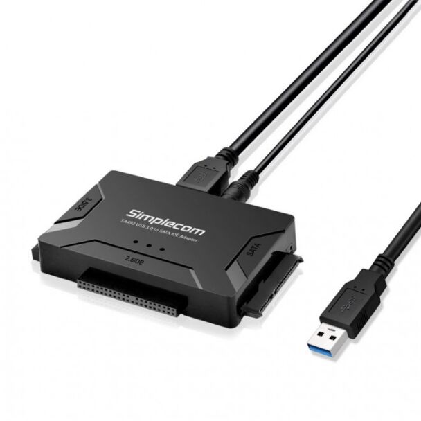 Simplecom SA492 3-in-1 USB 3.0 to SATA and IDE adapter