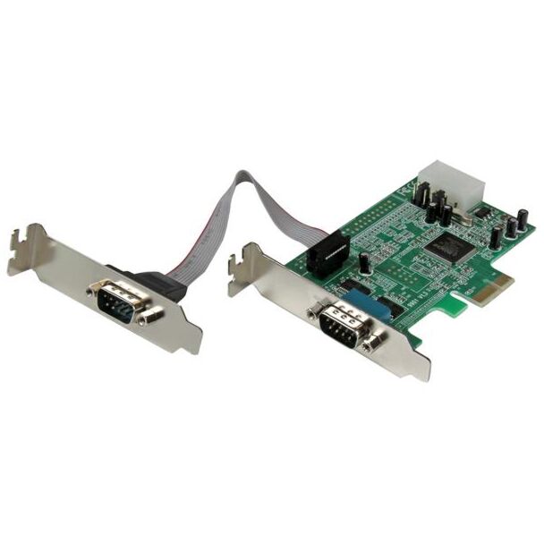 StarTech PEX2S553LP 2 Port PCI Express Serial Card LP