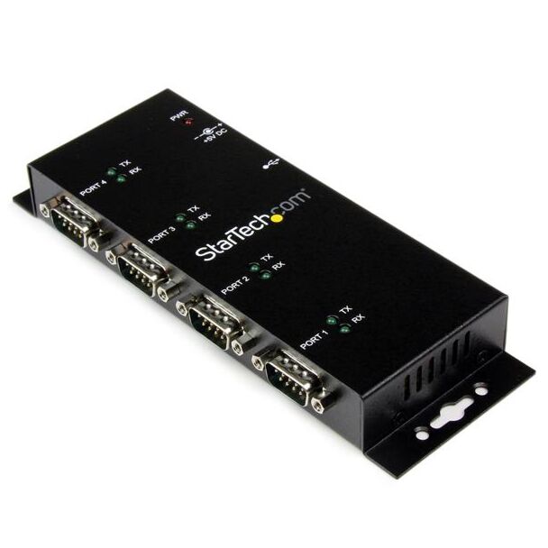 StarTech ICUSB2324I 4 Port USB to DB9 RS232 Serial Adapter