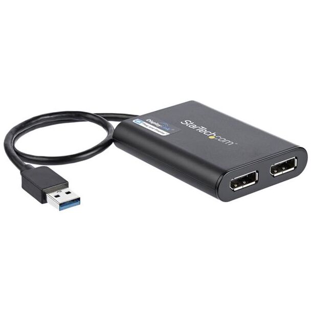 STARTECH USB32DP24K60 Adapter USB to Dual DisplayPort 4K 60Hz