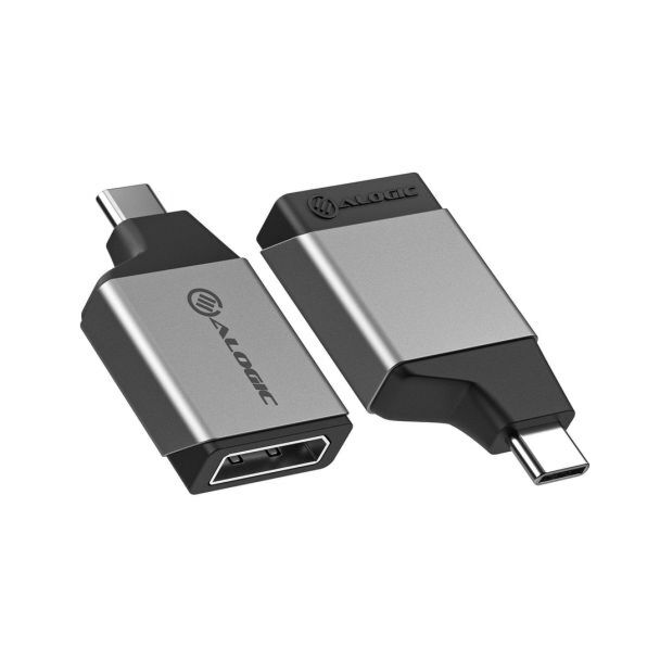 Alogic ULCDPMN-SGR Ultra MINI USB-C (Male) to DisplayPort (Female) Adapter