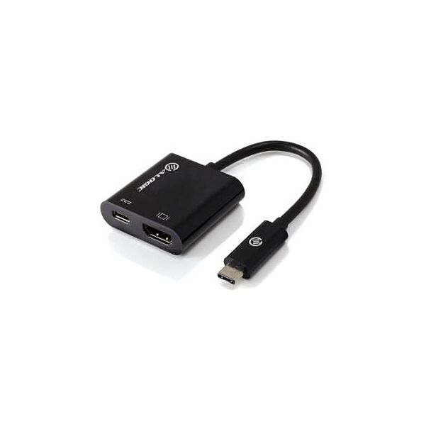 Alogic UCHD4KCH-ADP 10CM USB-C to HDMI Adaptor with USB-C Charging 4K Support