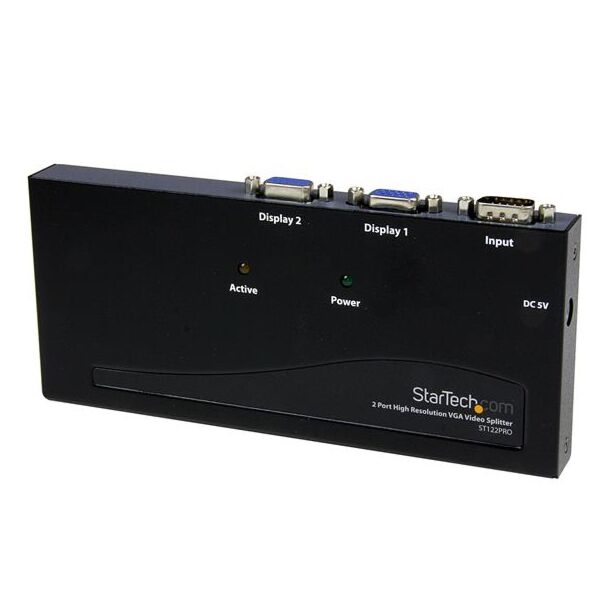 StarTech ST122PRO 2 Port High Res VGA Video Splitter