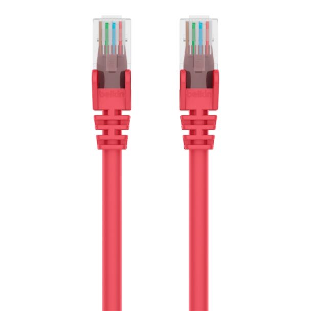 Belkin CAT6 Straight Cable 2m Red