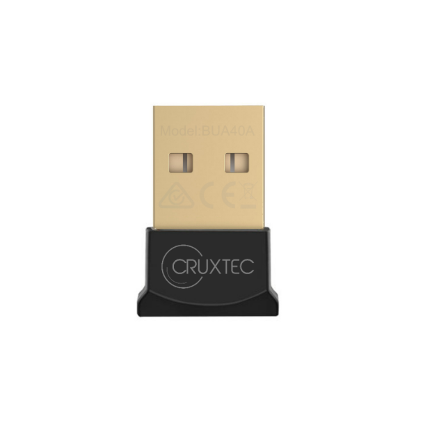 Cruxtec BUA-40A-BK Bluetooth 4.0 Nano USB Adapter