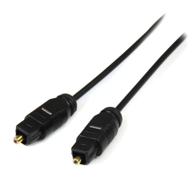 StarTech THINTOS10 3M Toslink Digital SPDIF Audio Cable