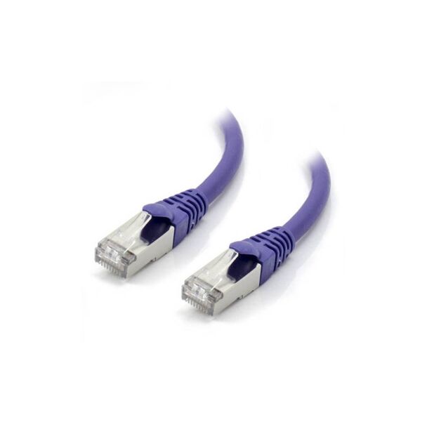 Alogic C6A-10-Purple-SH 10m Purple 10GbE Shielded CAT6A LSZH Network Cable