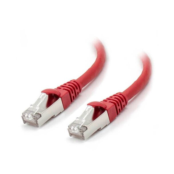 Alogic C6A-10-Red-SH 10m Red 10GbE Shielded CAT6A LSZH Network Cable