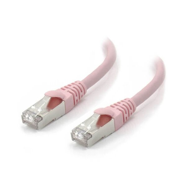 Alogic C6A-01-Pink-SH 1m Pink 10GbE Shielded CAT6A LSZH Network Cable