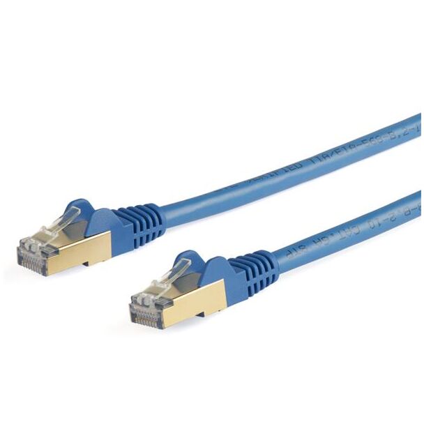 Startech 6ASPAT10MBL 10m Blue CAT6a Ethernet Cable 