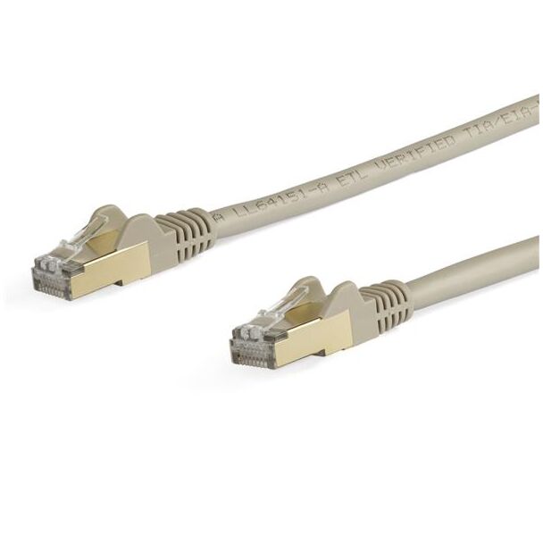 Startech 6ASPAT10MGR 10m Grey CAT6a Ethernet Cable 