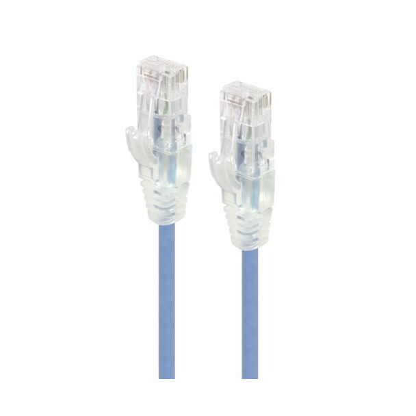 Alogic C6S-02BLUR 2m Blue Ultra Slim Cat6 Network Cable - Series Alpha