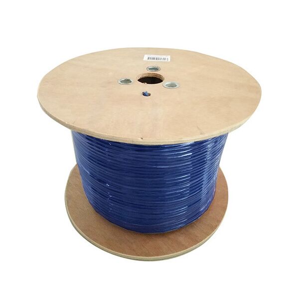 8Ware CAT6A-EXT350BLUSH Cat6A Underground/External Shield Cable Roll 350m Blue