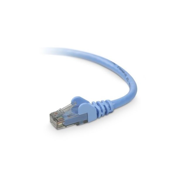 Belkin A3L980BT02MBLUS 2M CAT6 SNAGLESS UTP ETHERNET PATCH Cable Blue