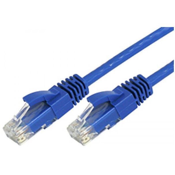 8ware CAT6THINBL-025M CAT6 Ultra Thin Slim Cable 0.25m / 25cm - Blue