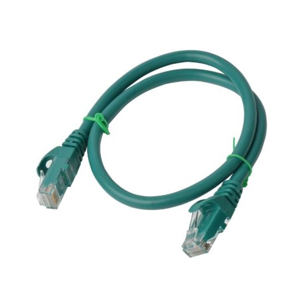 8ware PL6A-0.5GRN Cat 6a UTP Ethernet Cable, Snagless - 0.5m (50cm) Green