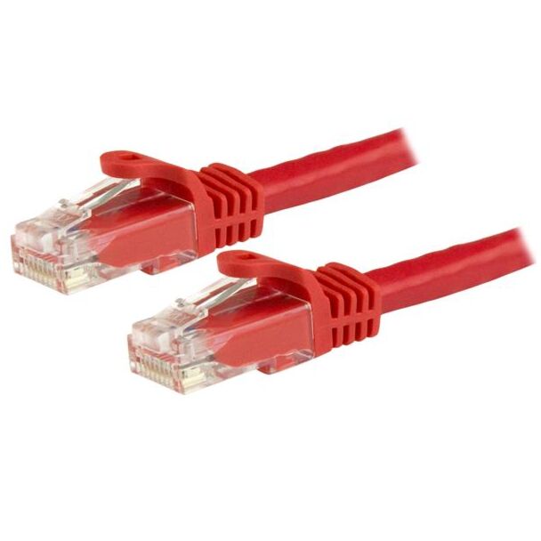 Startech N6PATC150CMRD 1.5 m Cable Red CAT6 Patch Cord 